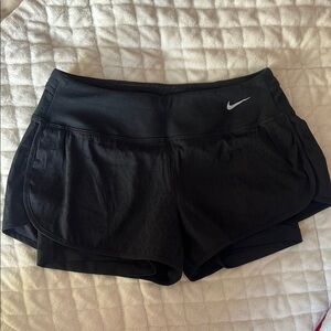 Nike Women's Black Athletic Shorts